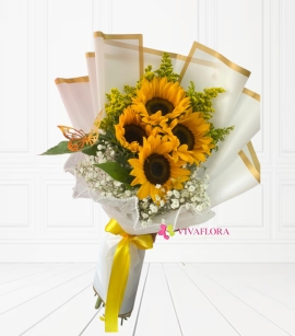 Ramillete de girasoles 
