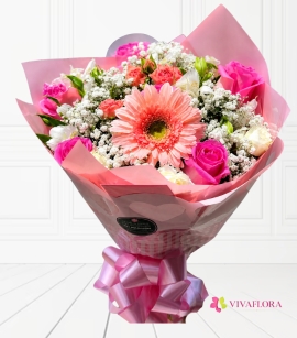 Bouquet Rosas & Gerbera 🌸